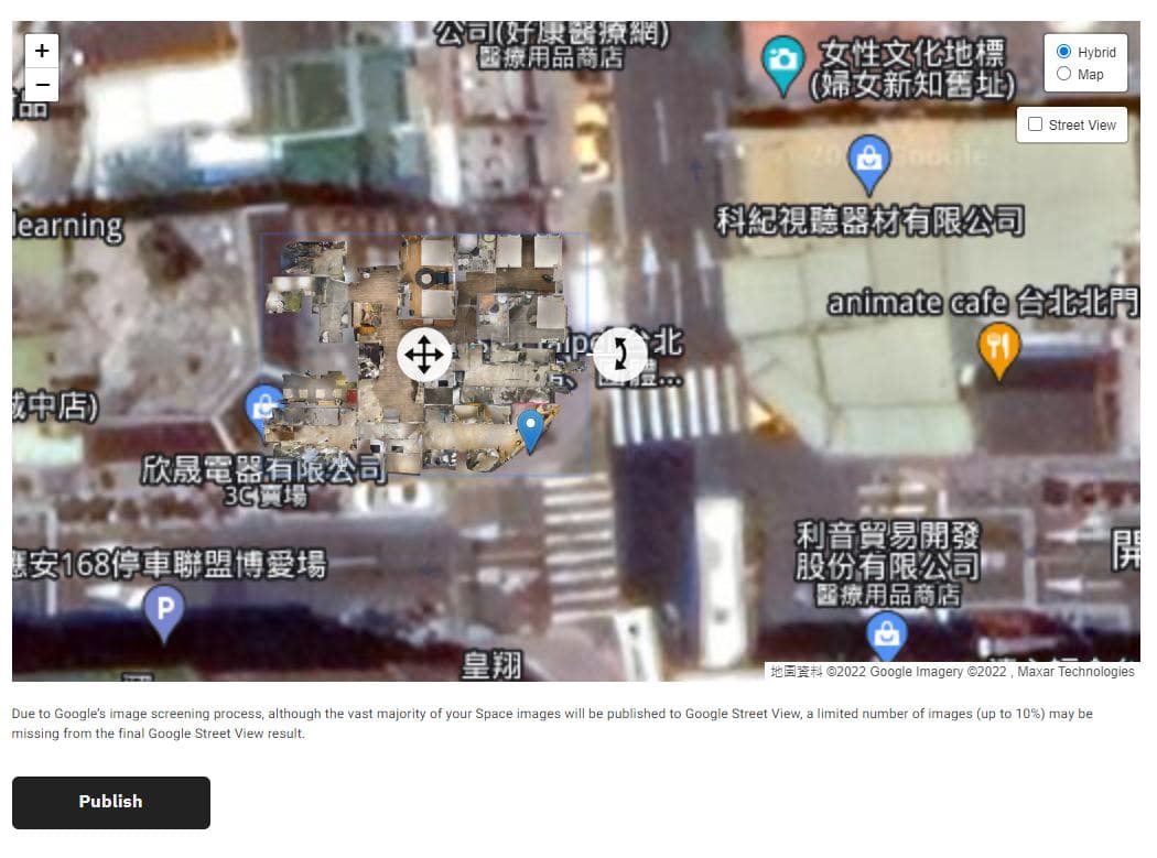 Google Street View -step5